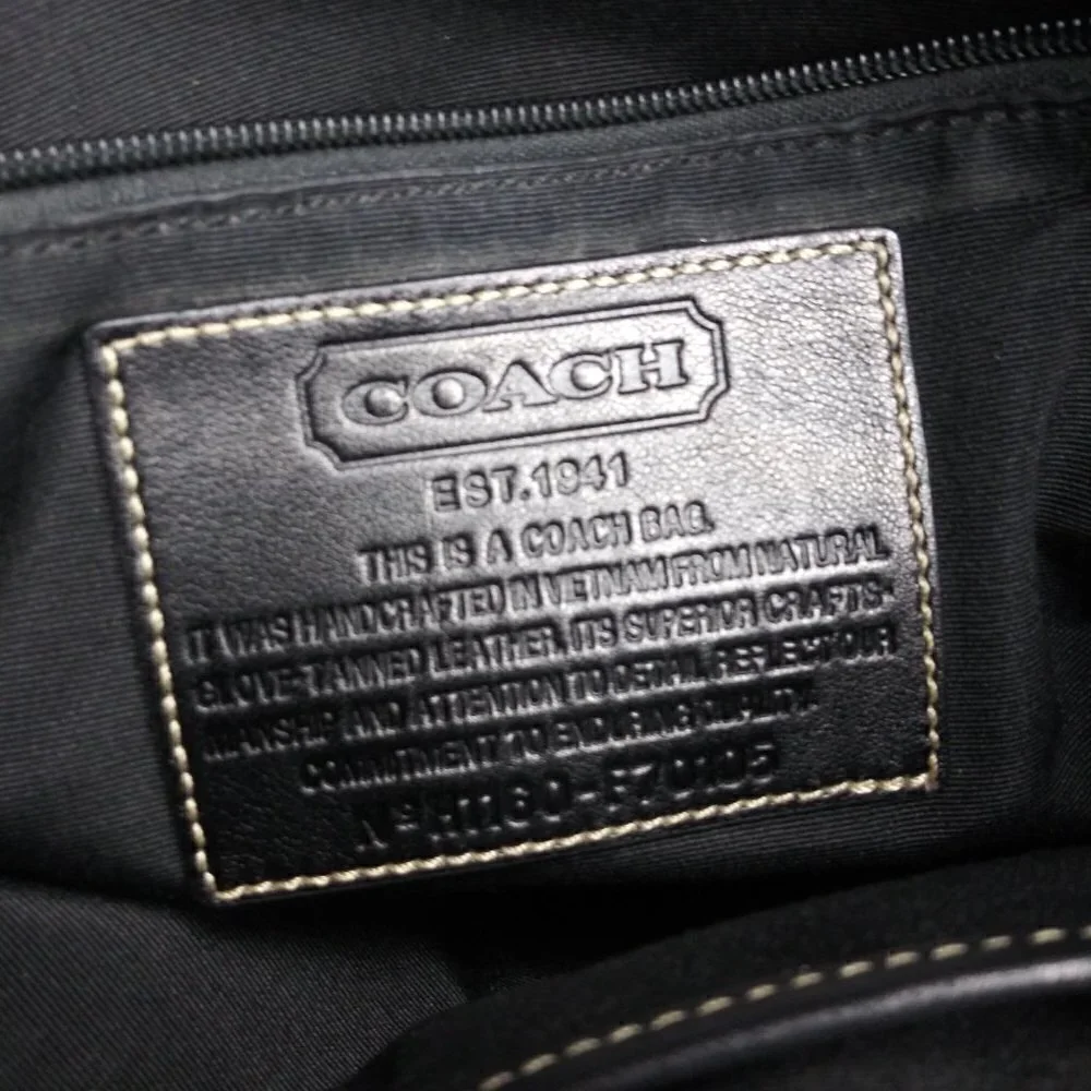 COACH unisex messenger bag crossbody black F70105